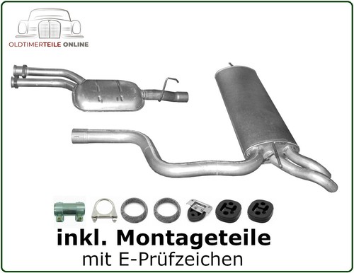 Auspuffanlage mercedes benz - auspuffanlage,