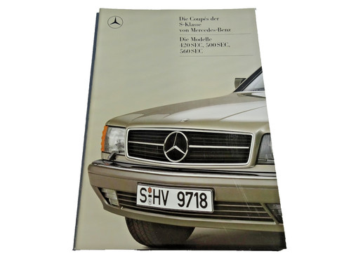 Org mercedes benz - org., prospekt